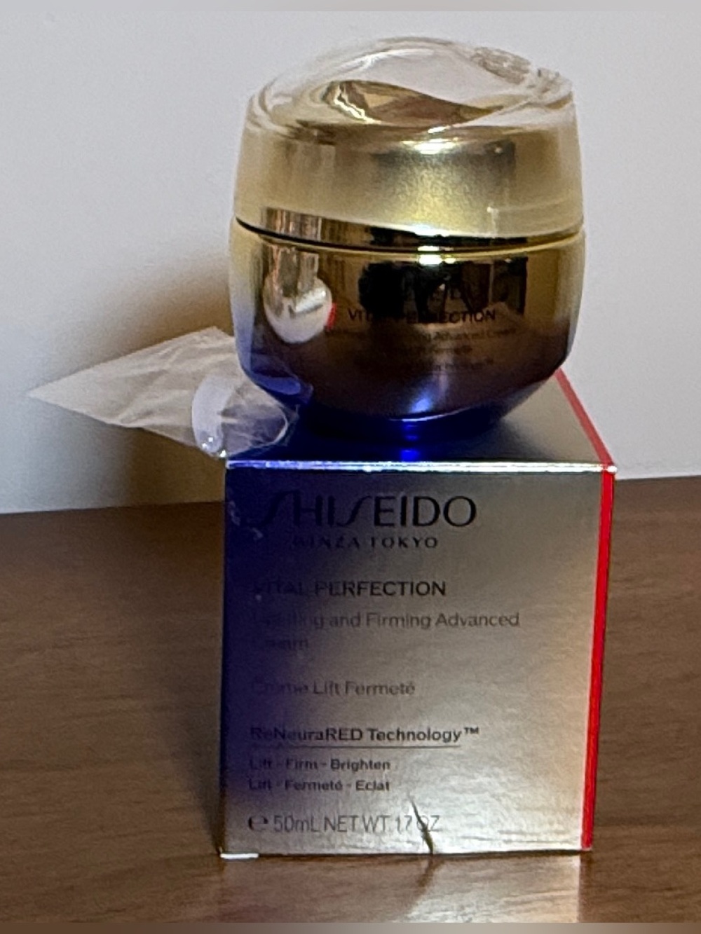 Shiseido Vital Perfection Uplifting and Firming Advanced Cream, 1.7 oz, NIB - Picture 3 of 10
